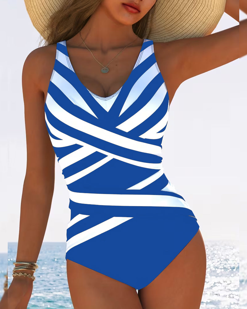 Ana&José | CONJUNTO DE TANKINI ESTAMPADO PARA MUJER