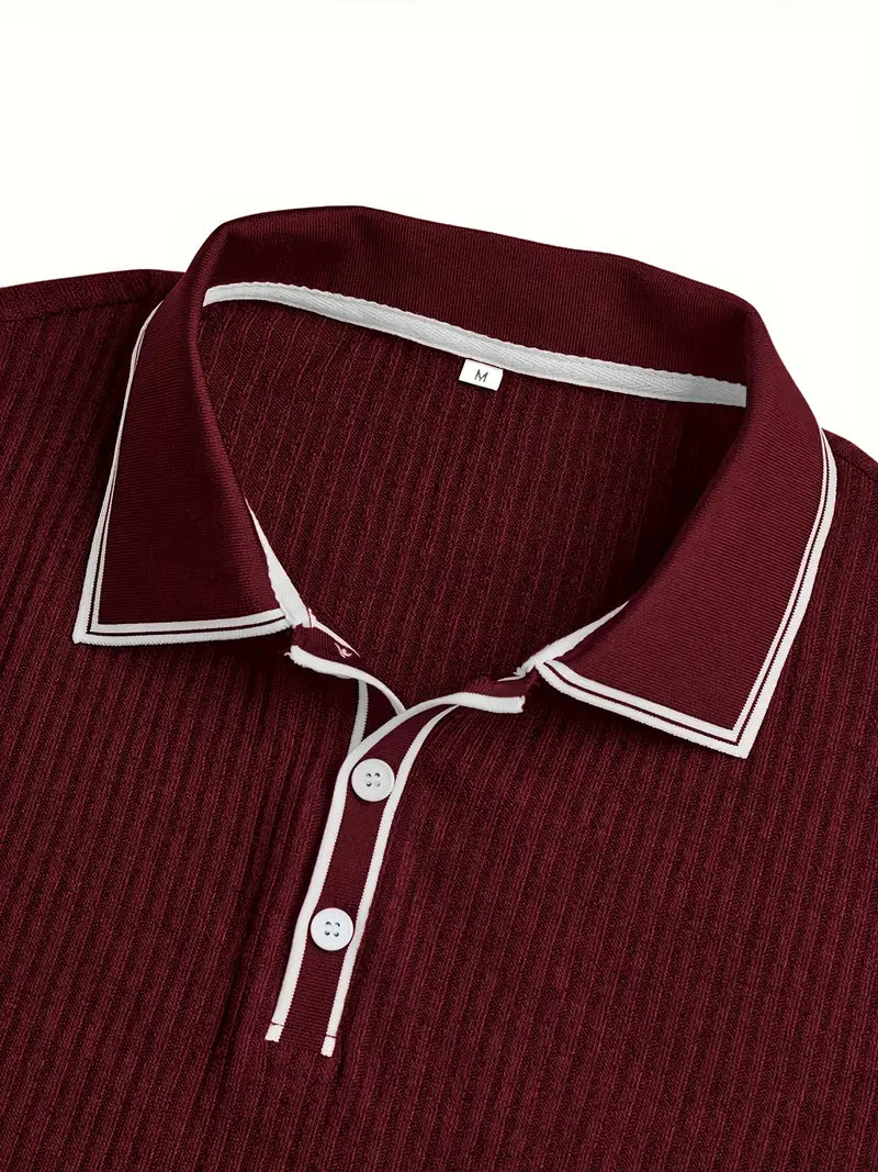 AnaJosé™ — Polo elegante de manga corta