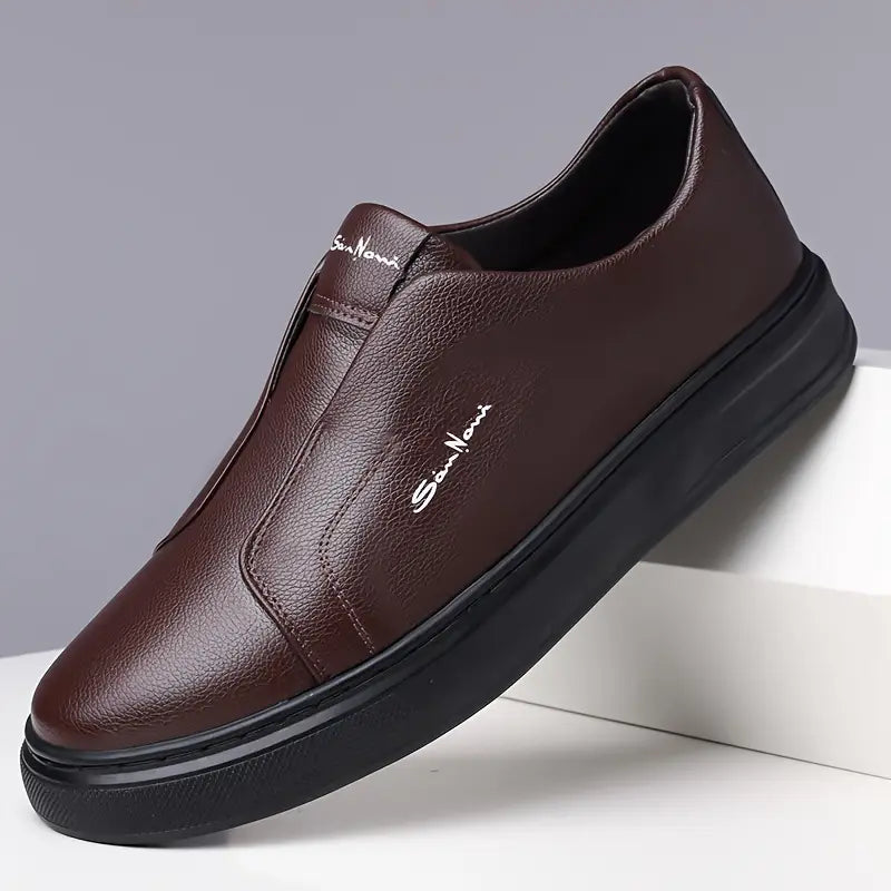 Lenoir™ | Zapatos Slip-On de cuero