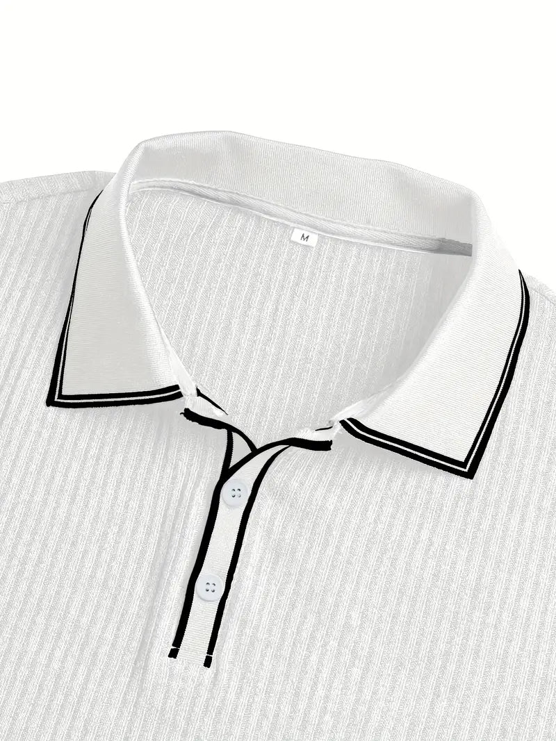 AnaJosé™ — Polo elegante de manga corta