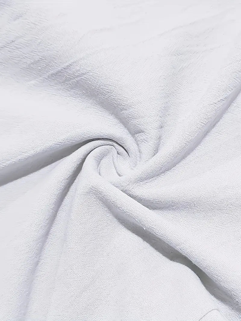 NICHOLS | PANTALONES LARGOS DE LINO CON CORDÓN