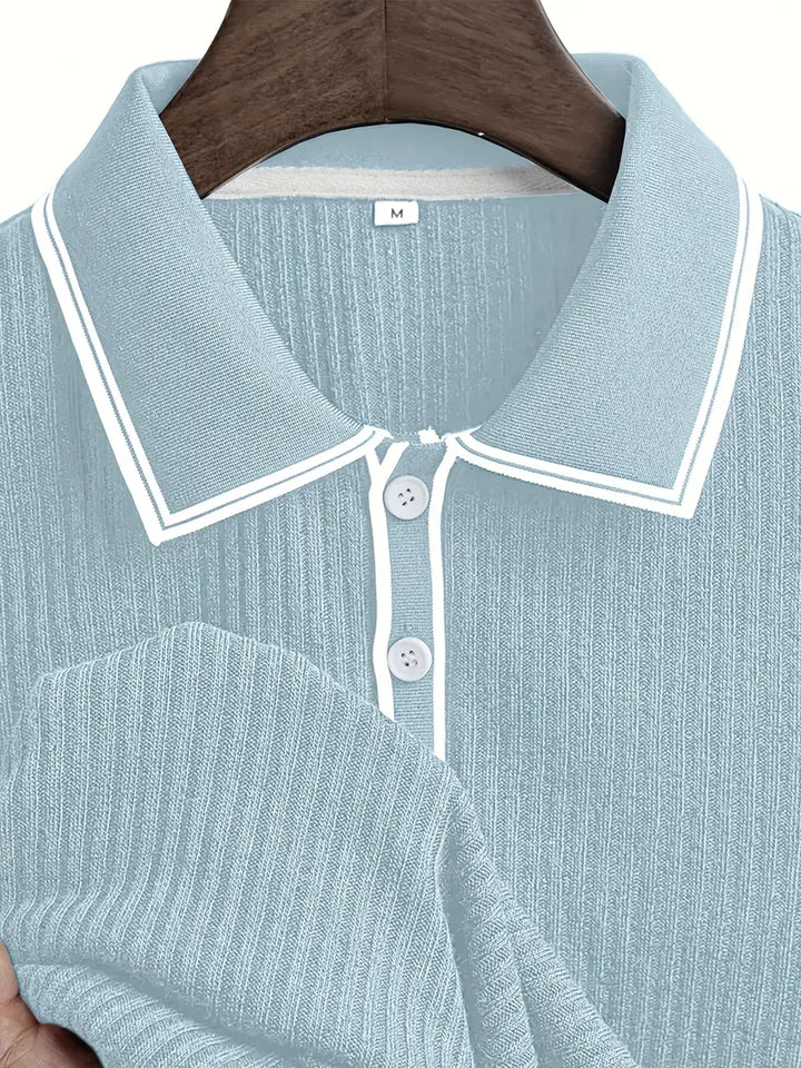 AnaJosé™ — Polo elegante de manga corta