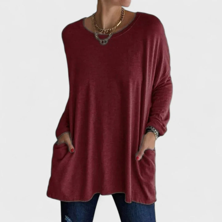 Oriana - Sudadera ligera de corte relajado