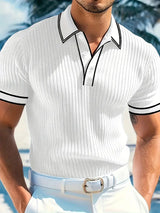 AnaJosé™ — Polo elegante de manga corta