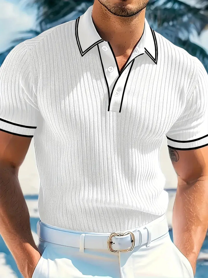 AnaJosé™ — Polo elegante de manga corta