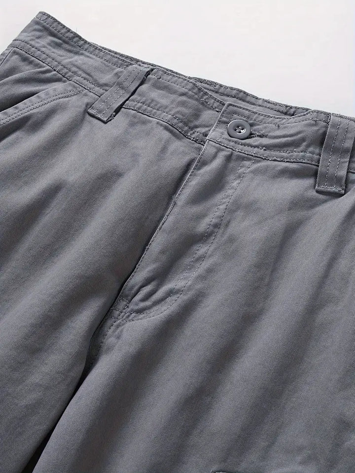 Mauro - Pantalones Cortos Elegantes con Múltiples Bolsillos