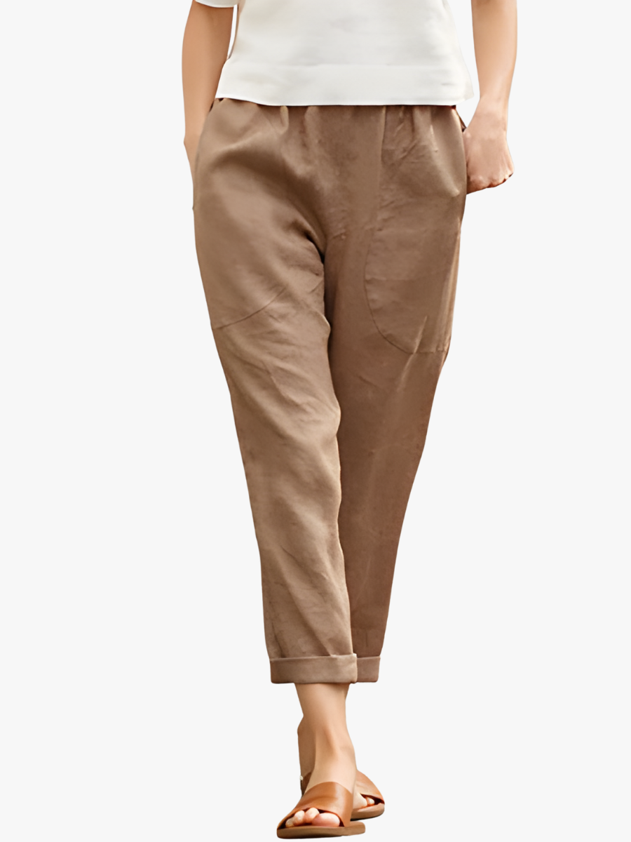 Ana&José | PANTALÓN RECTO DE VERANO PARA MUJER