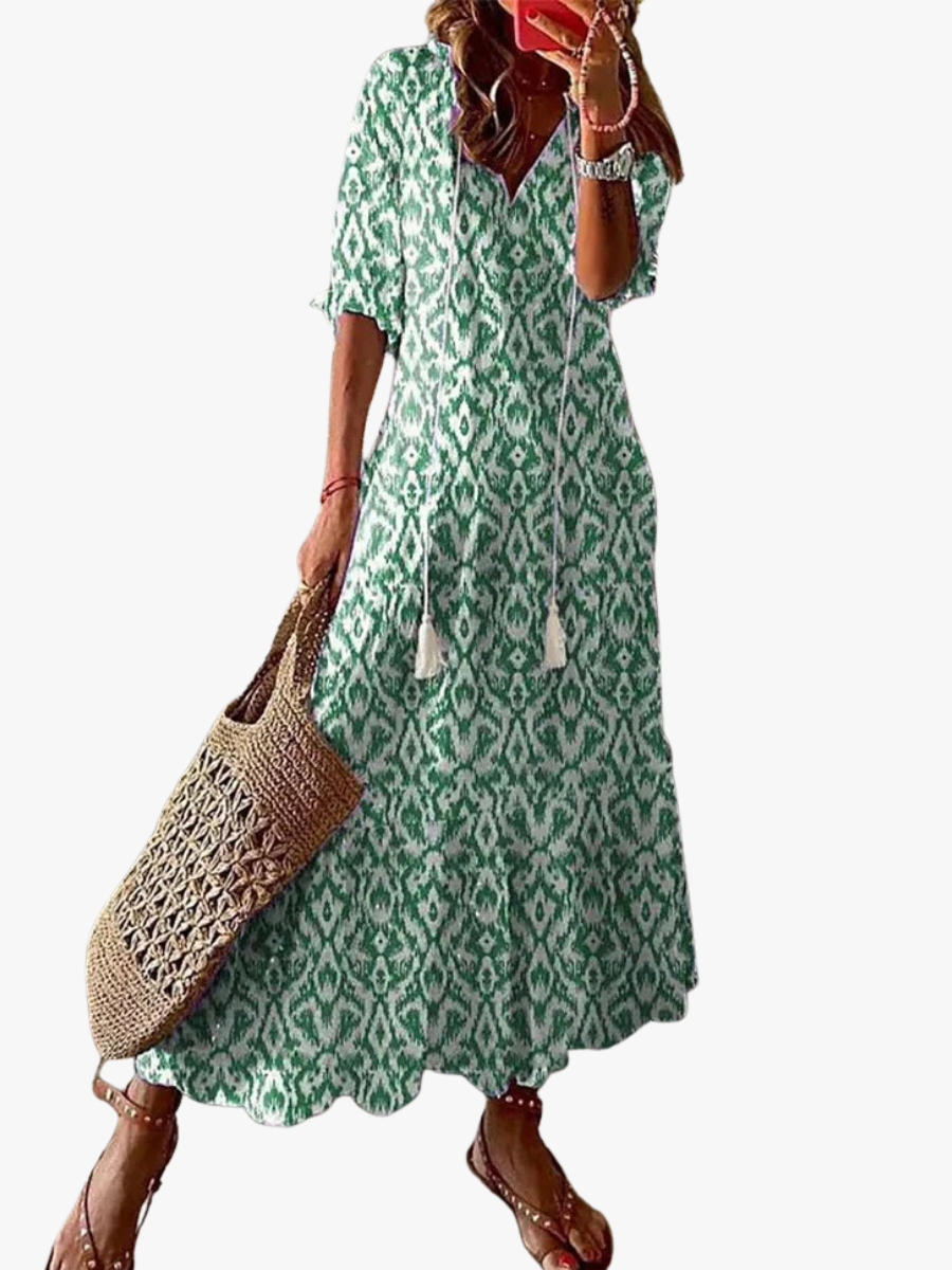 Ana&José | VESTIDO MIDI BOHO PARA MUJER