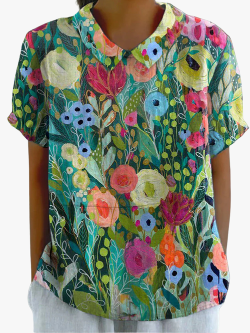 Ana&José | CAMISA FLORAL PARA MUJER
