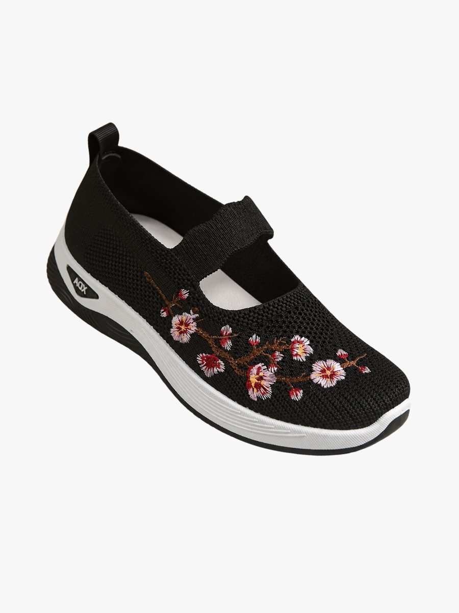 Ana&José | ZAPATILLAS BORDADAS FLORALES PARA MUJER