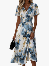 Ana&José™ | Vestido Midi Floral Moderno para Mujer