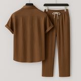 Panfilo - Conjunto de Dos Piezas de Lino Relajado