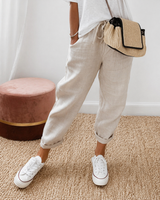 Ana&José | PANTALÓN DE LINO RELAJADO PARA MUJER