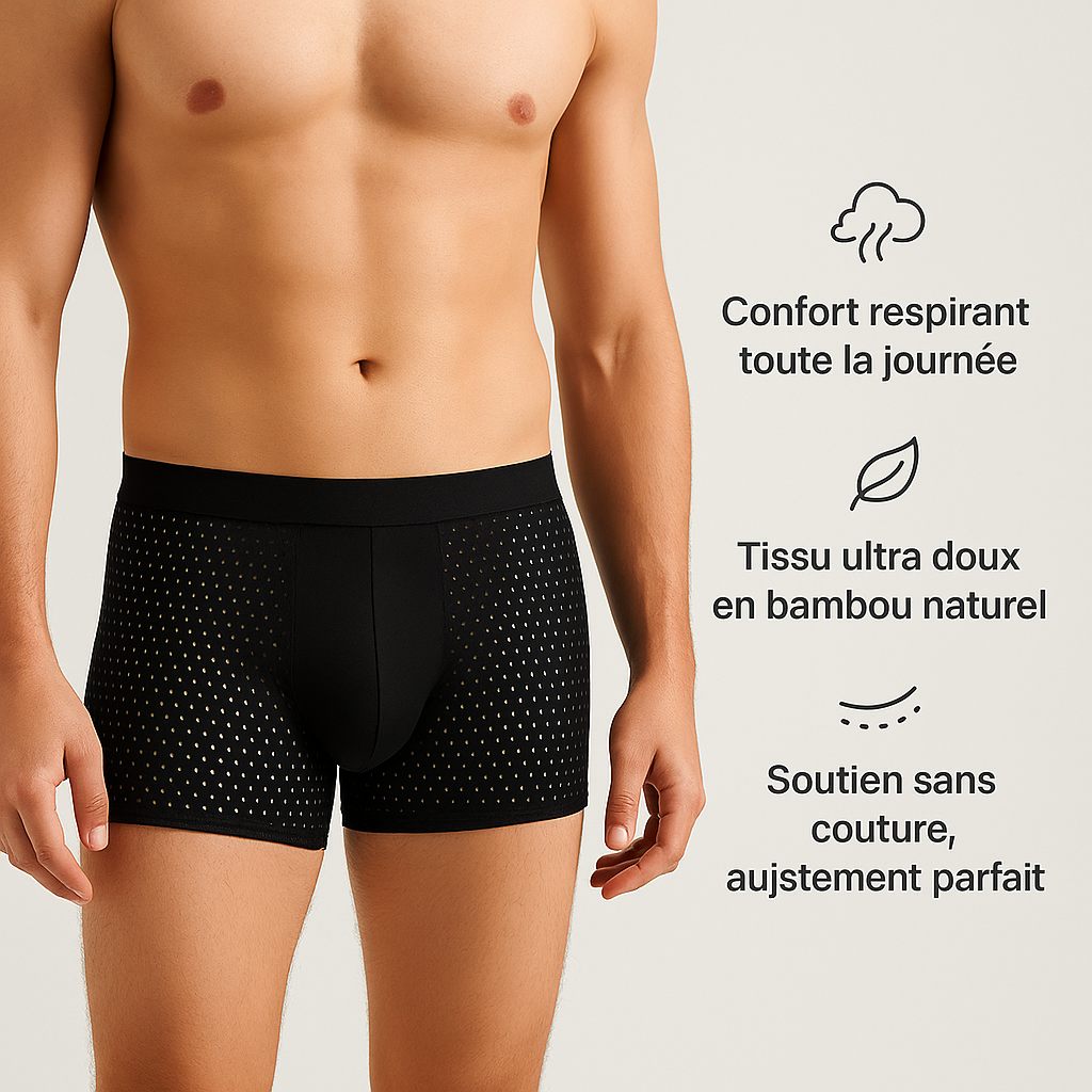 Zanorly™ Boxers Ecológicos de Bambú – Suavidad, Transpirabilidad y Confort Duradero