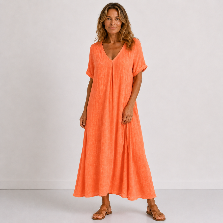 Ana&José™ | Vestido Maxi de Caída Fluida