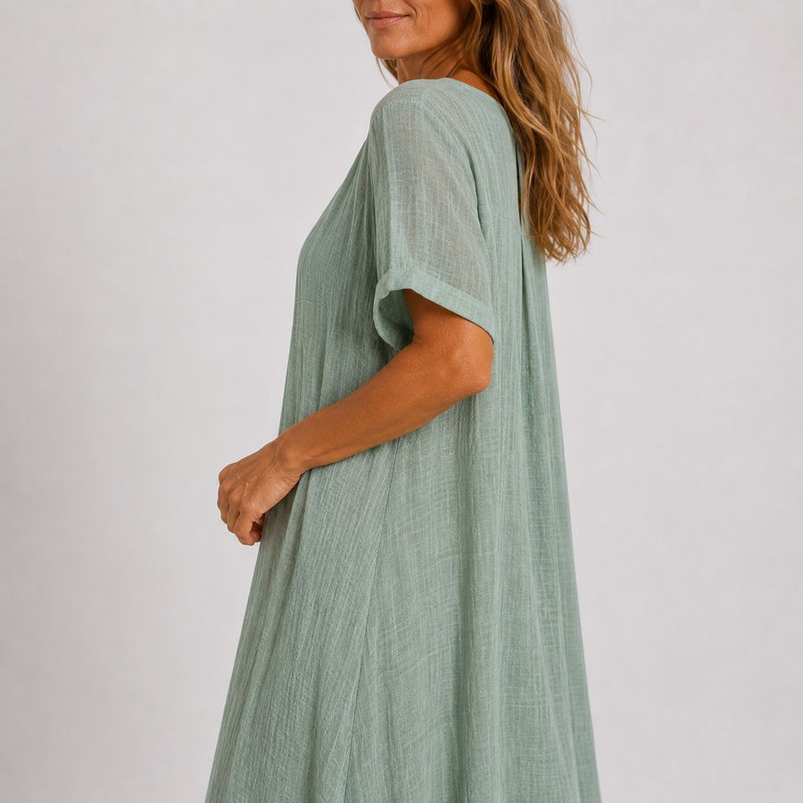 Ana&José™ | Vestido Maxi de Caída Fluida