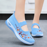 Ana&José | ZAPATILLAS BORDADAS FLORALES PARA MUJER