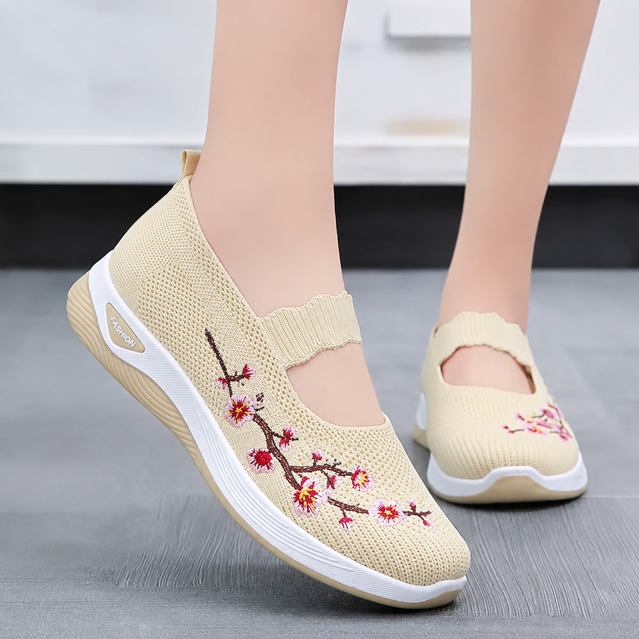 Ana&José | ZAPATILLAS BORDADAS FLORALES PARA MUJER