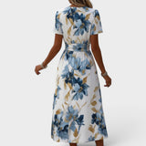 Ana&José™ | Vestido Cruzado Floral para Mujer