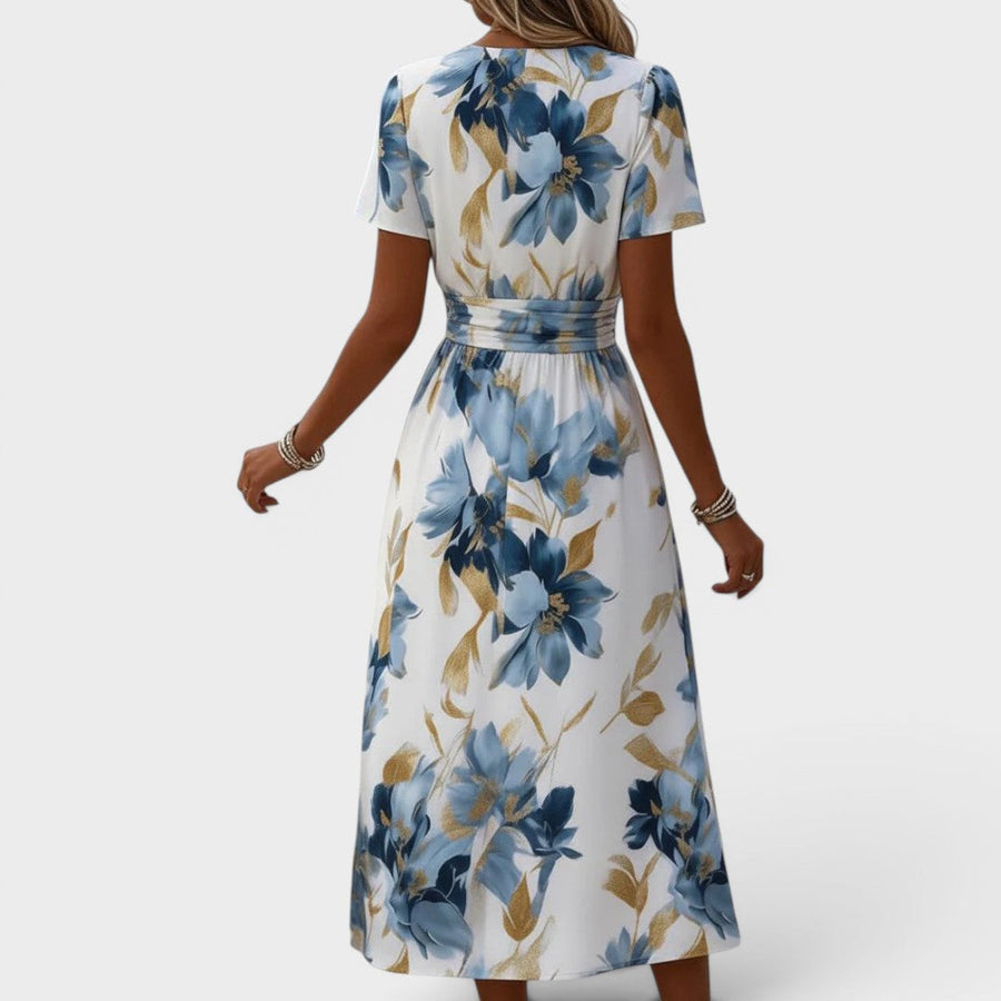 Ana&José™ | Vestido Cruzado Floral para Mujer