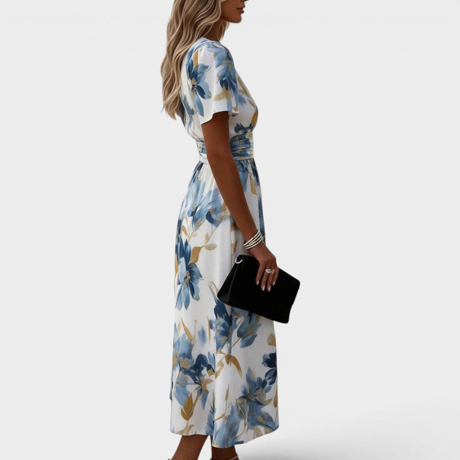 Ana&José™ | Vestido Midi Floral Moderno para Mujer