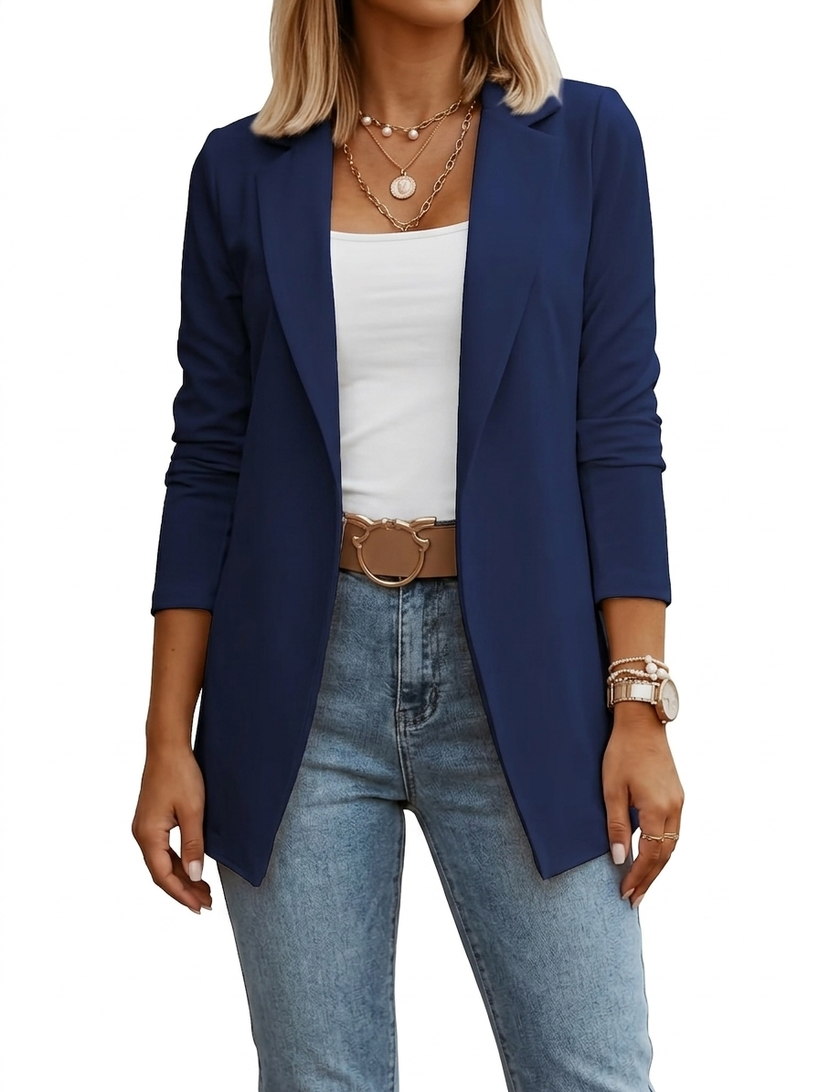 Ana&José | BLAZER DRAPEADO ELEGANTE PARA MUJER