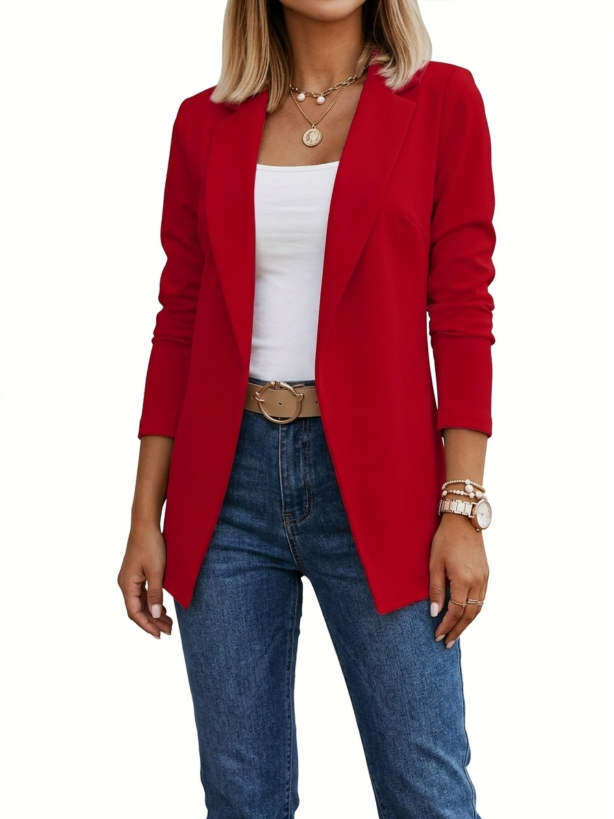 Ana&José | BLAZER DRAPEADO ELEGANTE PARA MUJER
