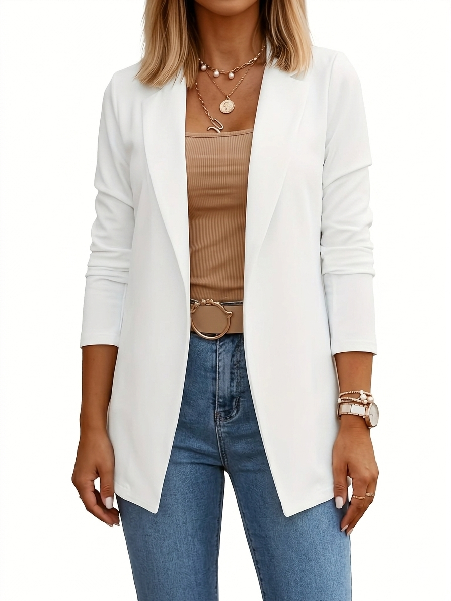 Ana&José | BLAZER DRAPEADO ELEGANTE PARA MUJER