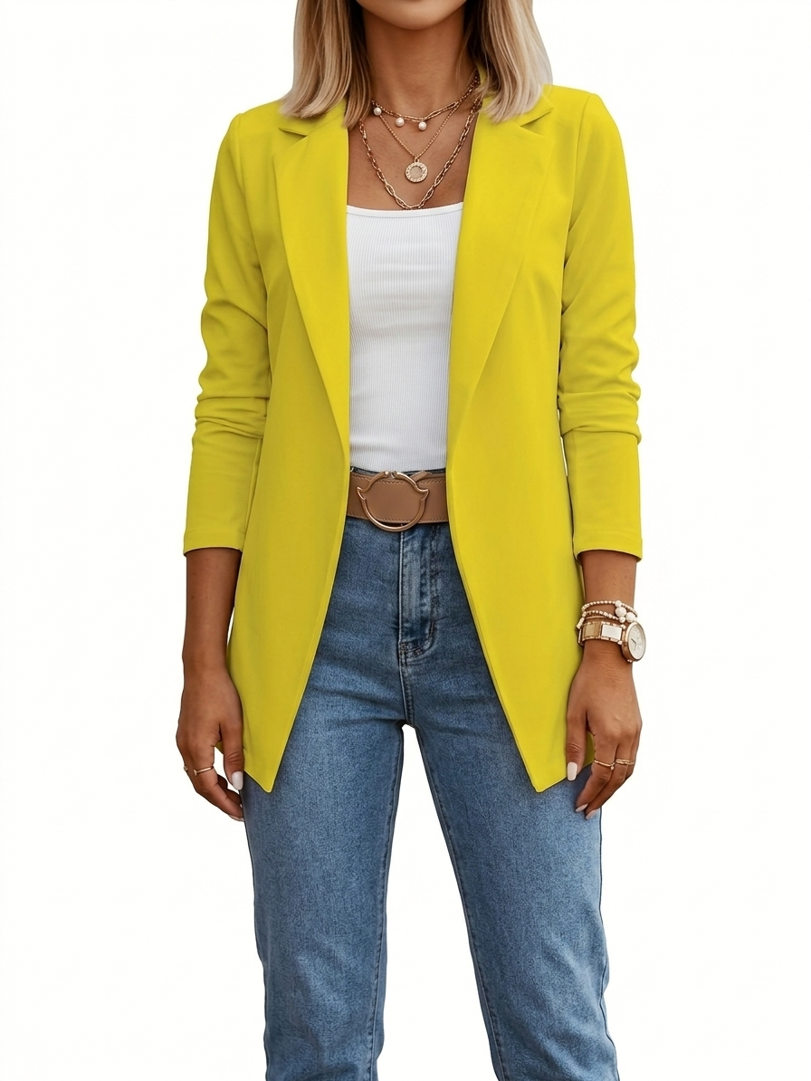 Ana&José | BLAZER DRAPEADO ELEGANTE PARA MUJER