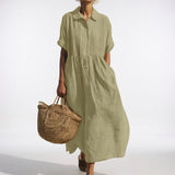 Ana&José™ | Vestido camisero fluido de verano