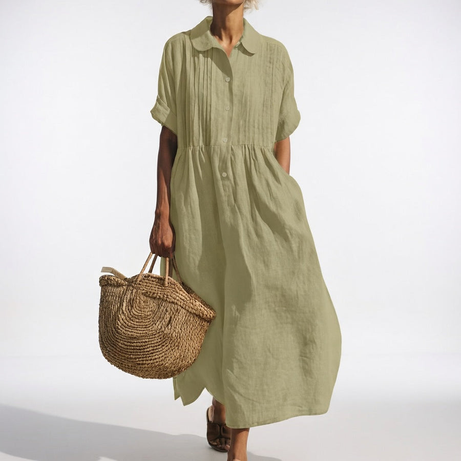 Ana&José™ | Vestido camisero fluido de verano