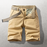 Heinen - Pantalones Cortos Casual con Cintura Ajustable de Tela