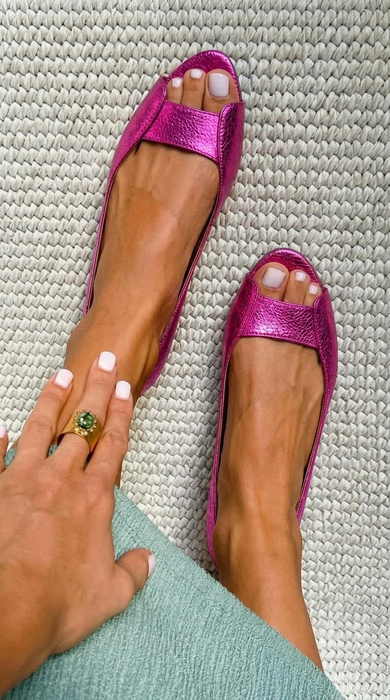 Ana&José™ | Sandalias Doradas Comfort Chic