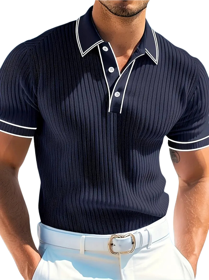 AnaJosé™ — Polo elegante de manga corta