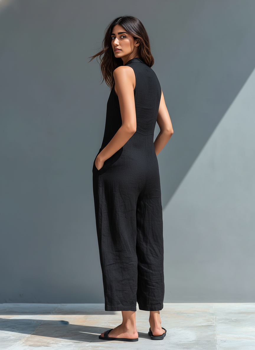 Claudia | Mono de lino mujer