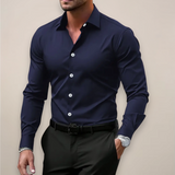 Silvano | Camisa slim elegante de primavera para hombre