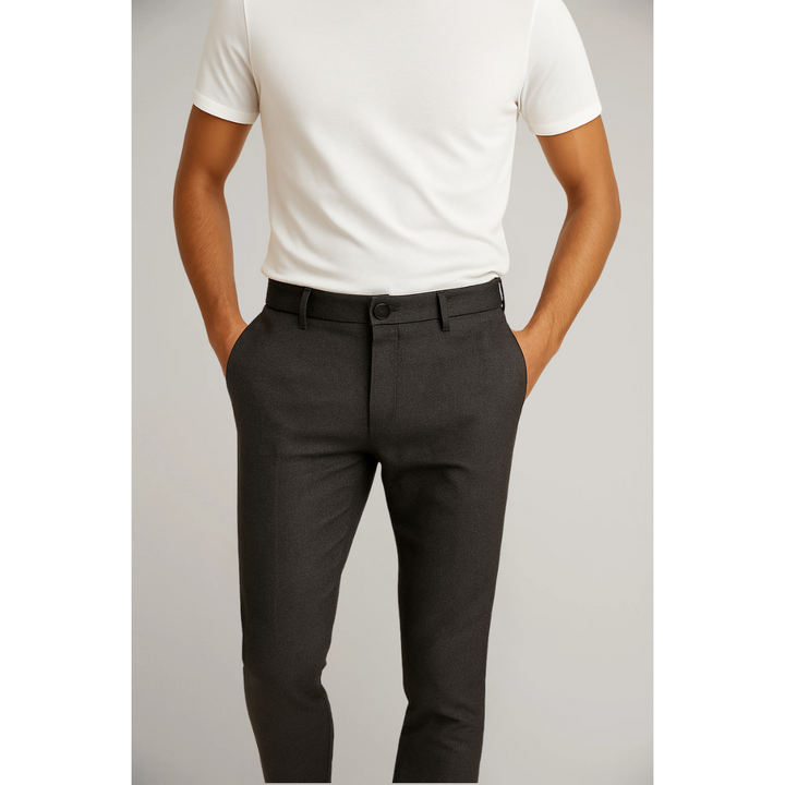 Pantalones de Hombre a Medida – Clásicos de Trabajo con Frente Plano