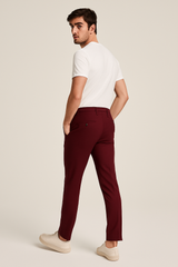 Pantalones de Hombre a Medida – Clásicos de Trabajo con Frente Plano