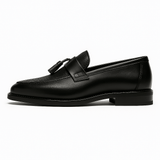 Mocasines de Borlas Tejidos para Hombre – Elegancia Clásica Slip-On