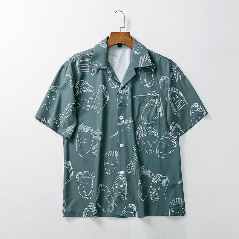 Ana&José™ | CAMISA CUBANA DE VERANO PARA HOMBRE