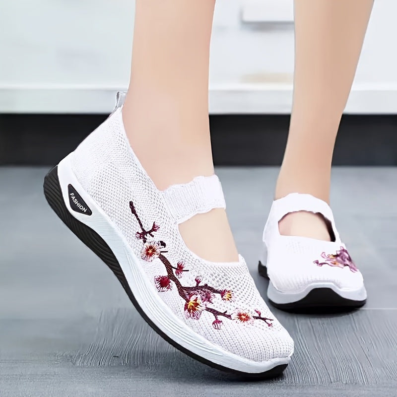 Ana&José | ZAPATILLAS BORDADAS FLORALES PARA MUJER