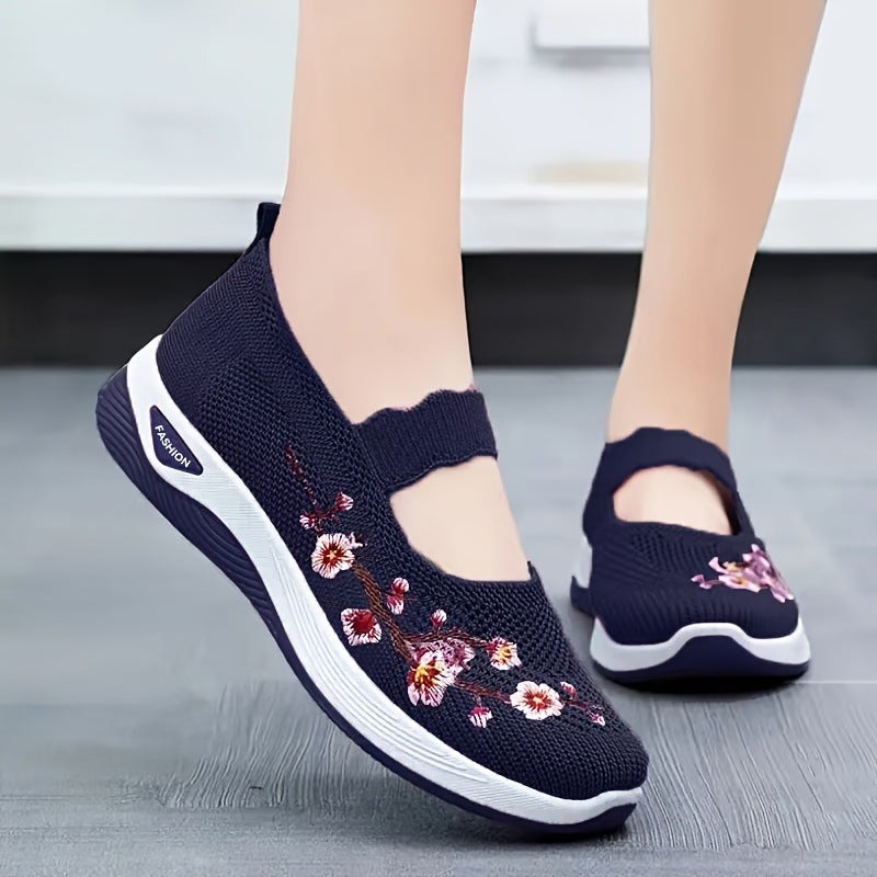 Ana&José | ZAPATILLAS BORDADAS FLORALES PARA MUJER