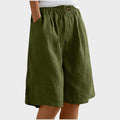 Isabela | Pantalones cortos de lino Medianos