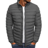 LAURENT MONACO | CHAQUETA PUFFER QUILTADA ESTILO URBANO PARA HOMBRES