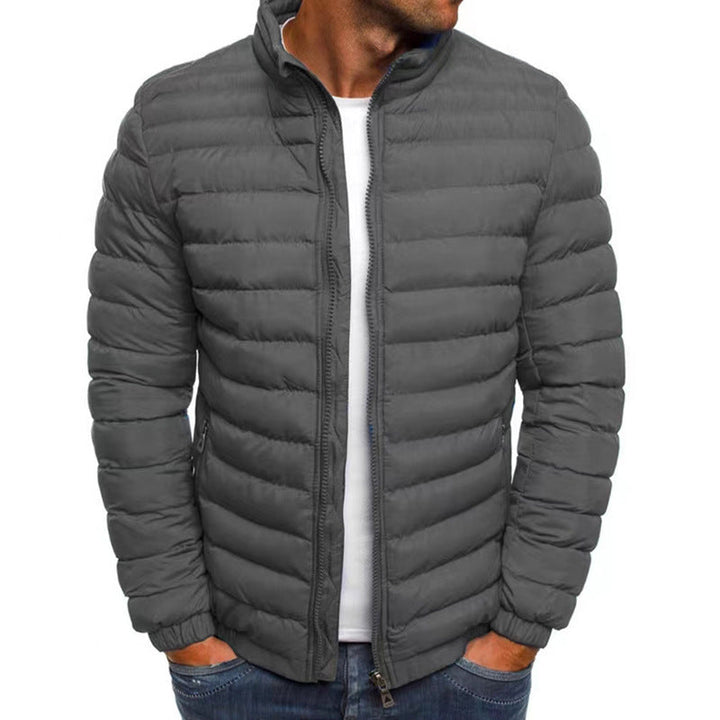LAURENT MONACO | CHAQUETA PUFFER QUILTADA ESTILO URBANO PARA HOMBRES