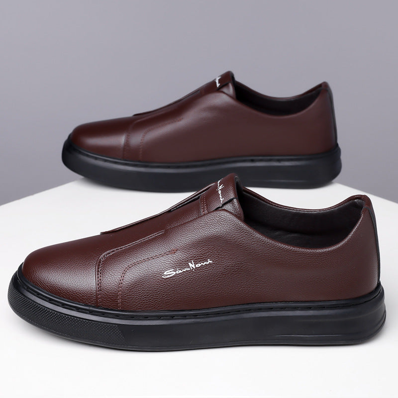 Lenoir™ | Zapatos Slip-On de cuero