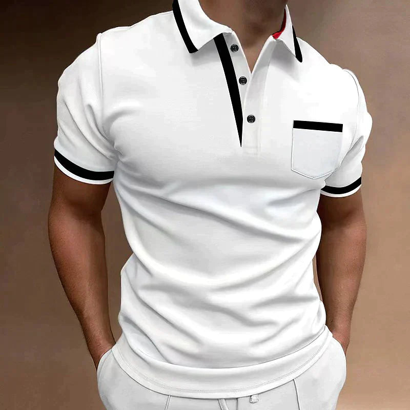 Hugo - Polo otoño chic hombre