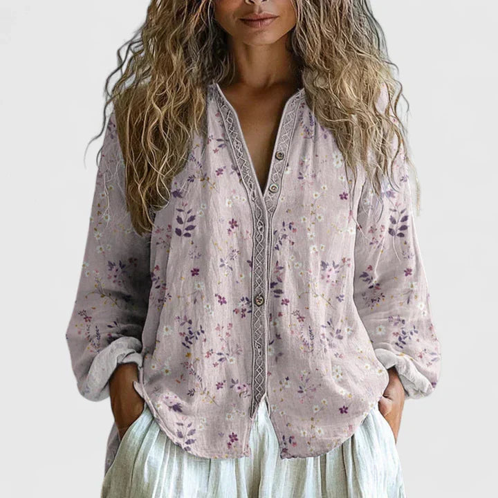 Ana&José | BLUSA ESTAMPADA PARA MUJER