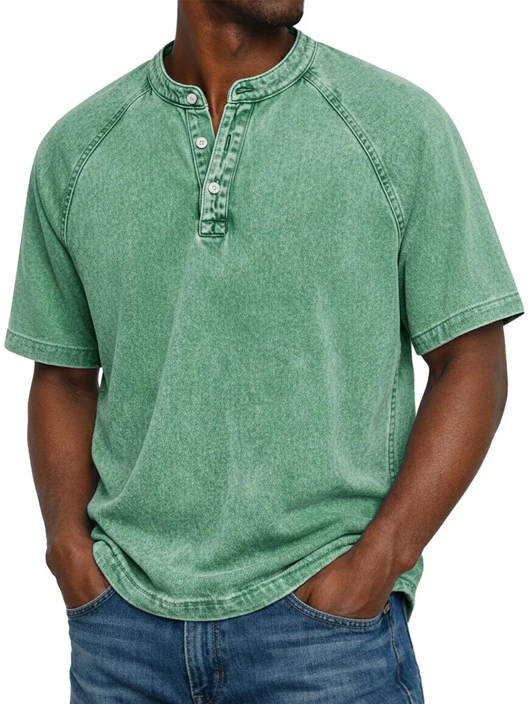 Leblanc™ | Camisa vintage abotonada para hombre