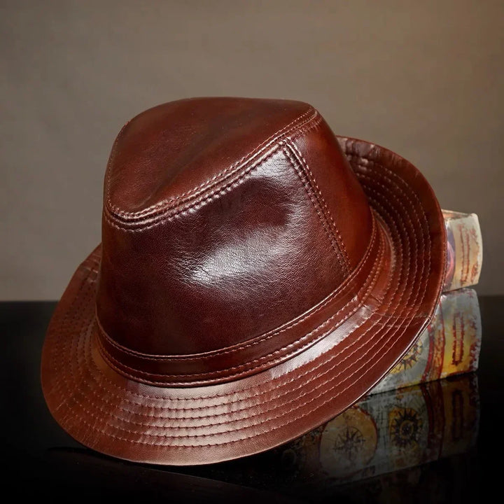El sombrero de cuero Kensington